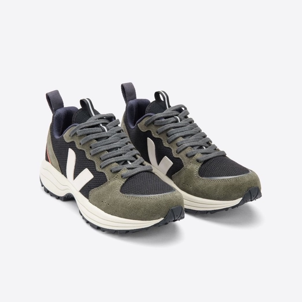 Veja Venturi Bastille B-Mesh Black Olive Pierre